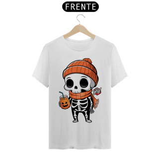 Nome do produto Esqueleto Feliz - Camiseta