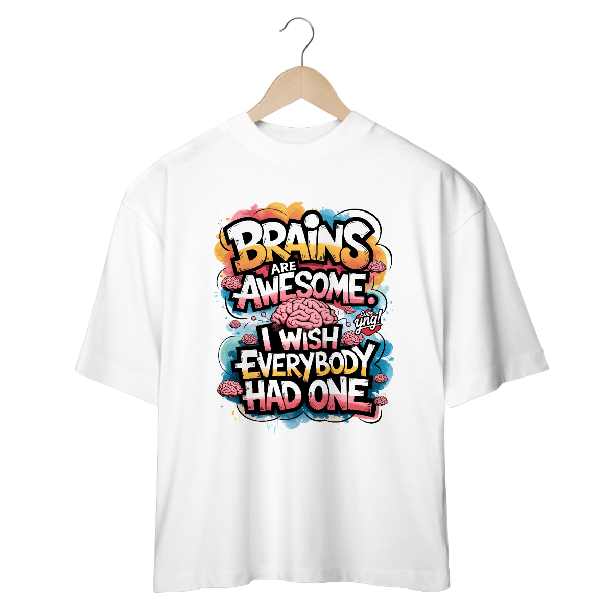 Nome do produto: Cérebros São Incríveis - Camiseta Plus Size