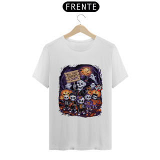 Nome do produto Doces ou Estudantes? Camiseta Unissex