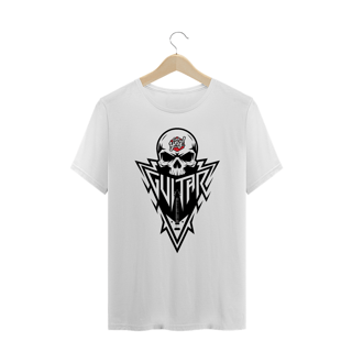 Nome do produto Crânio Musical - Camiseta Plus Size