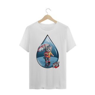 Nome do produto Gatinho na Bolha - Camiseta Plus Size