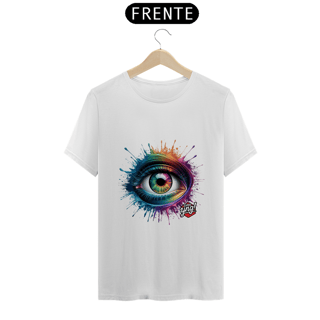 Nome do produto Explosão de Olhar - Camiseta Unissex