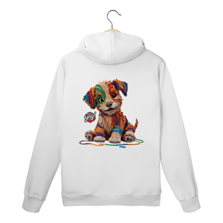 Nome do produto Cachorrinho de Fios - Moletom Canguru Costas