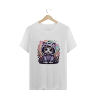 Curiosidade Felina - Camiseta Plus Size