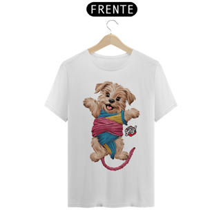 Nome do produto Cachorrinho brincalhão - Camiseta Unissex