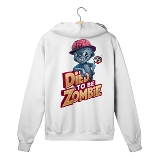 Nome do produto Zumbi descolado - Moletom com Zíper