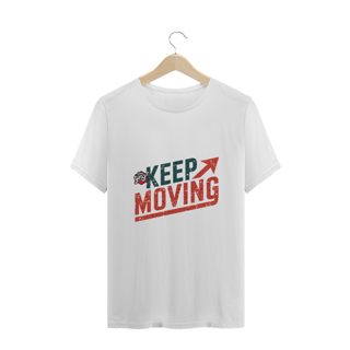 Nome do produto Siga em frente - Camiseta Plus Size