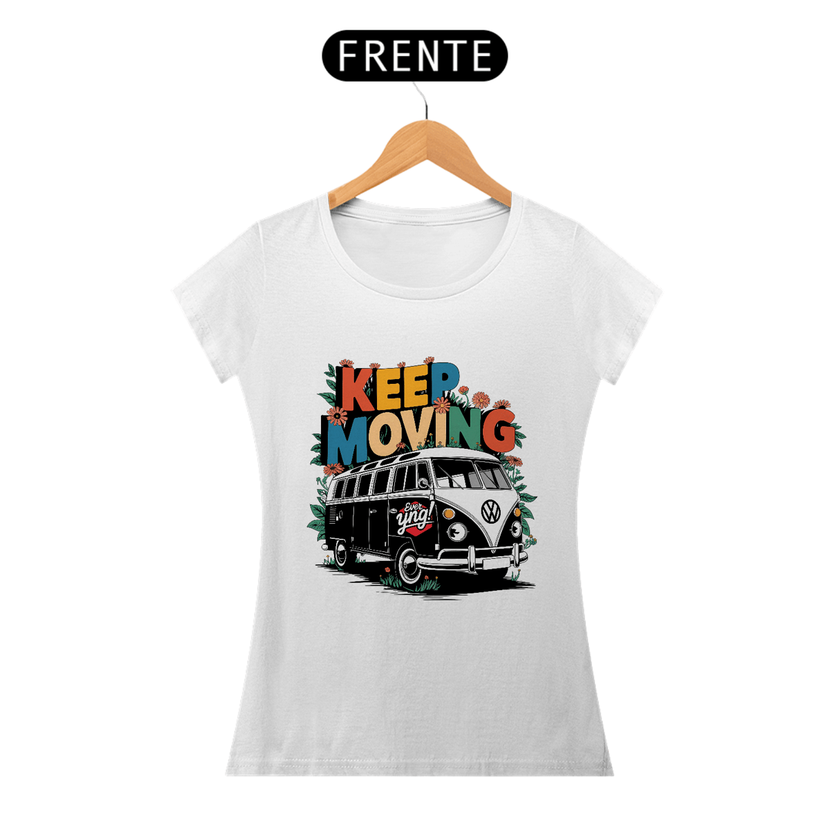 Nome do produto: Van da aventura - Camiseta Feminina