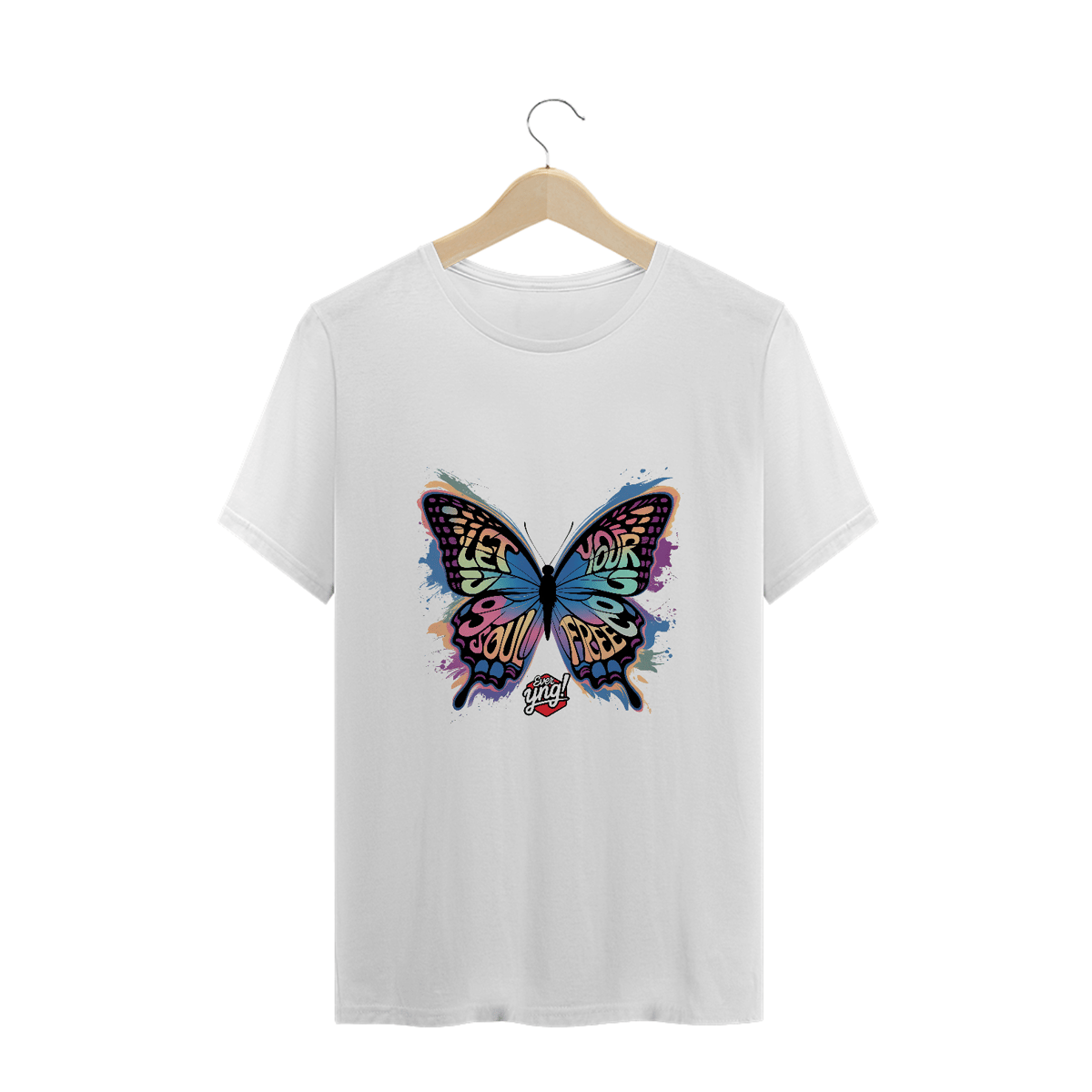 Nome do produto: Let you soul free - Camiseta Plus Size