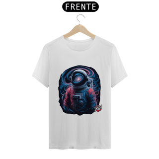 Nome do produto Explorador Espacial - Camiseta Unissex
