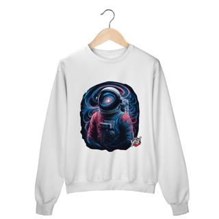 Nome do produto Explorador Espacial - Moletom Fechado