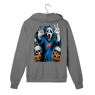 Nome do produto Peace & Ghosts - Moletom com Zíper