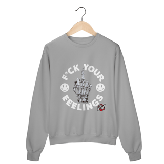 Nome do produto F*ck suas emoções - Moletom Fechado