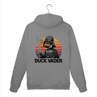 Nome do produto DUCK VADER – O Poder da Força em Versão Pato - Moletom Canguru Costas