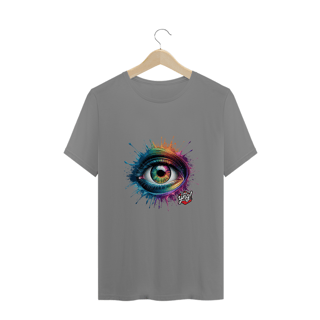 Nome do produto Explosão de Olhar - Camiseta Plus Size