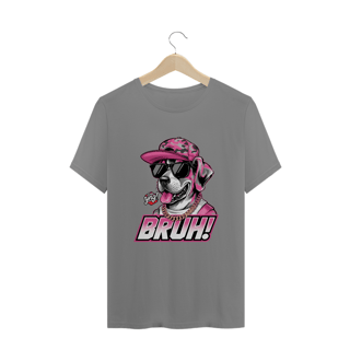 Nome do produto Bruh! Cachorro Estiloso - Camiseta Plus Size