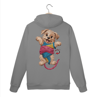 Nome do produto Cachorrinho brincalhão - Moletom Canguru Costas