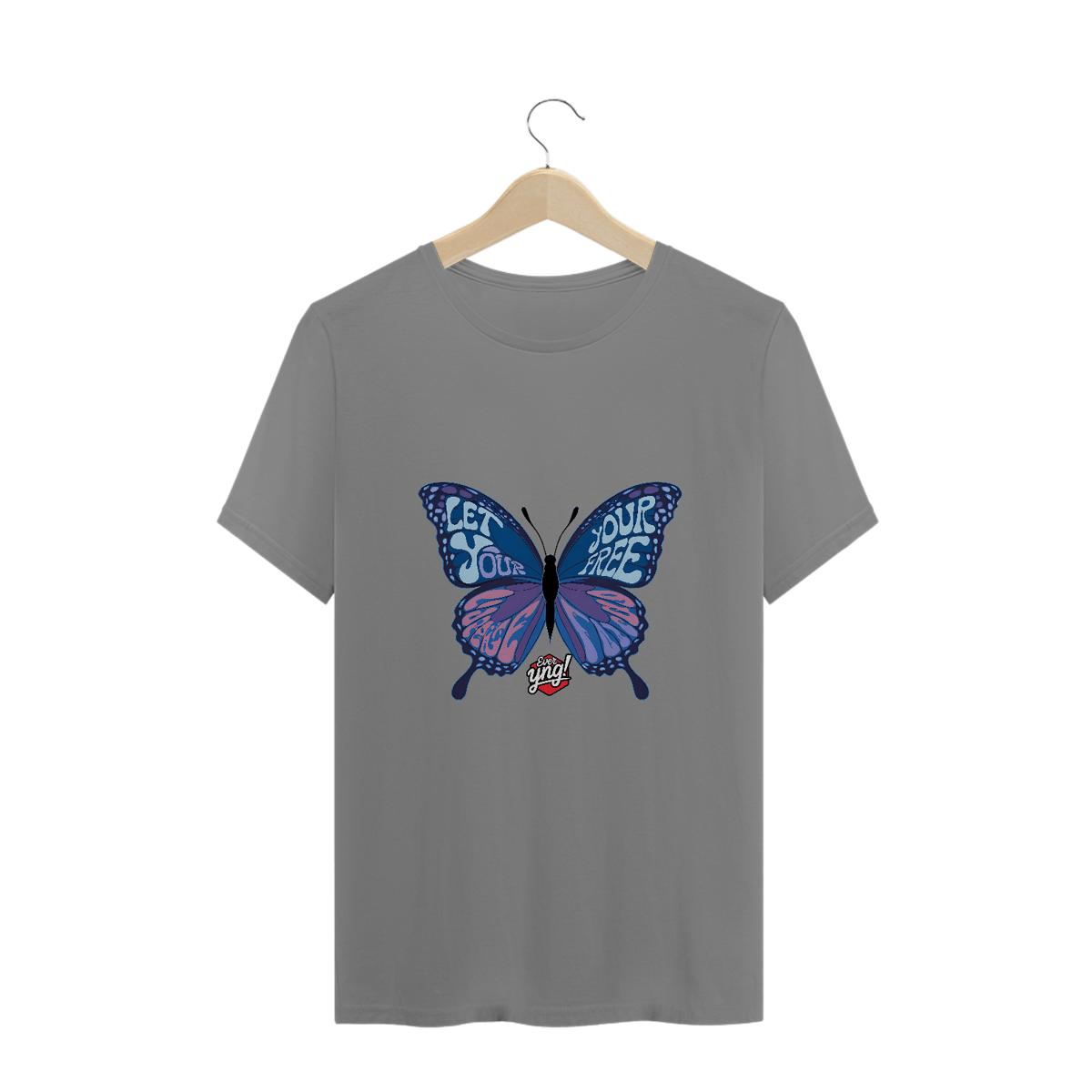 Nome do produto: Deixe sua alma livre - Camiseta Plus Size