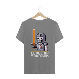 Nome do produto Cavaleiro Esquelético 8 Bits - Camiseta Plus Size