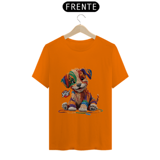 Nome do produto Cachorrinho de Fios - Camiseta Unissex