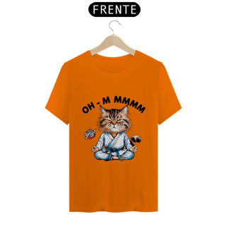 Nome do produto Meditação Felina - Camiseta Unissex