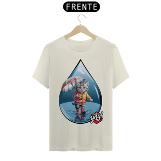 Nome do produto Gatinho na Bolha - Camiseta Unissex