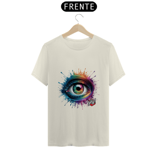 Nome do produto Explosão de Olhar - Camiseta Unissex