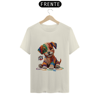 Nome do produto Cachorrinho de Fios - Camiseta Unissex