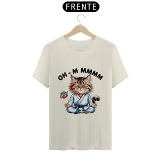Nome do produto Meditação Felina - Camiseta Unissex