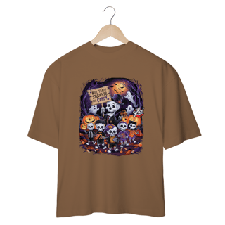 Nome do produto Doces ou Estudantes? Camiseta Plus Size