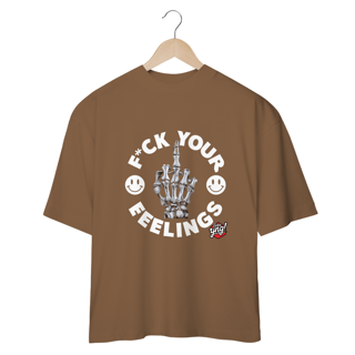 Nome do produto F*ck suas emoções - Camiseta Plus Size