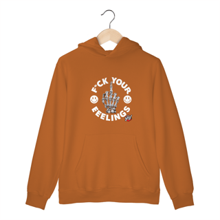 Nome do produto F*ck suas emoções - Moletom Canguru Frente