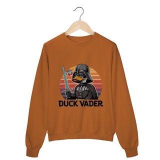 Nome do produto DUCK VADER – O Poder da Força em Versão Pato - Moletom Fechado