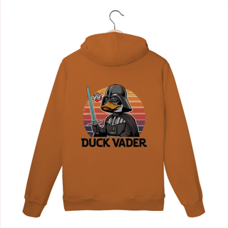 Nome do produto DUCK VADER – O Poder da Força em Versão Pato - Moletom Canguru Costas