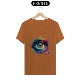 Nome do produto Explosão de Olhar - Camiseta Unissex