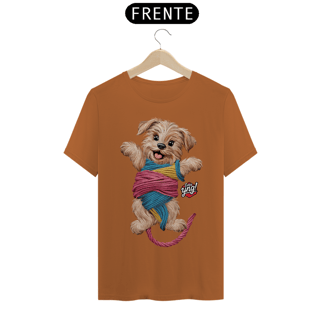 Nome do produto Cachorrinho brincalhão - Camiseta Unissex