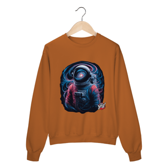 Nome do produto Explorador Espacial - Moletom Fechado