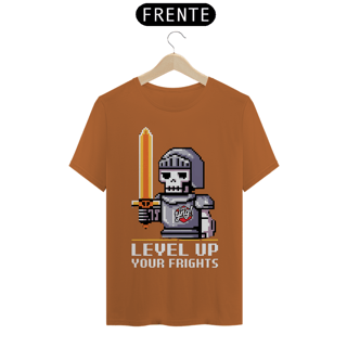 Nome do produto Cavaleiro Esquelético 8 Bits - Camiseta Unissex