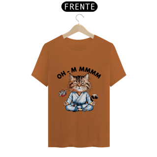 Nome do produto Meditação Felina - Camiseta Unissex