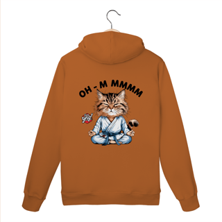 Nome do produto Meditação Felina - Moletom Canguru Costas