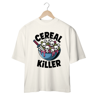 Nome do produto Cereal Assassino – O Café da Manhã Nunca Mais Será o Mesmo! - Camiseta Plus Size