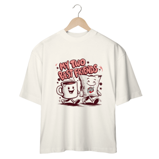 Nome do produto Meus Dois Melhores Amigos - Camiseta Plus Size