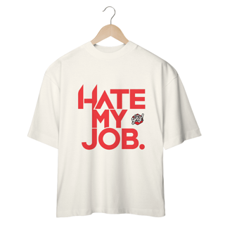 Nome do produto Eu Odeio Meu Trabalho - Camiseta Plus Size