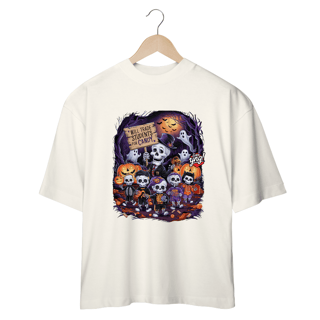 Nome do produto Doces ou Estudantes? Camiseta Plus Size