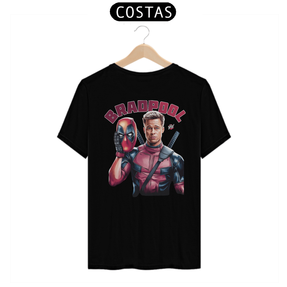 Nome do produto: Bradpool – O Herói Que Ninguém Esperava - Costas