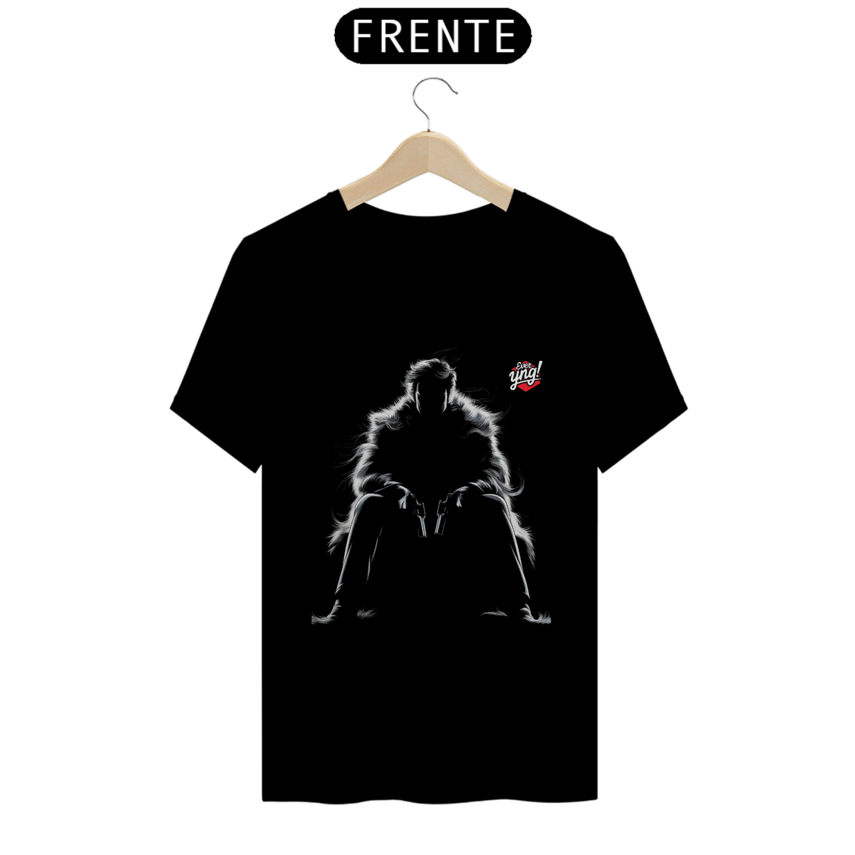 Nome do produto: Silhueta Sombria - Camiseta Unissex