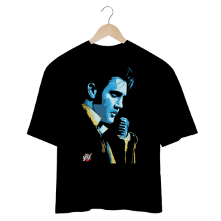 Pensamento Elvis - Camiseta Plus Size