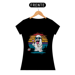 Fantasma Gelado - Camiseta Feminina