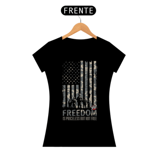 Liberdade Não Tem Preço - Camiseta Feminina