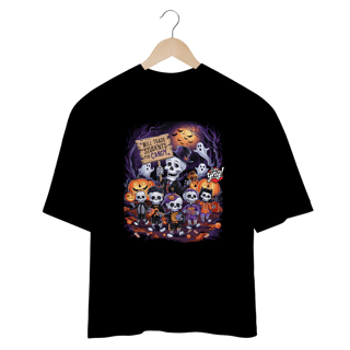 Nome do produto Doces ou Estudantes? Camiseta Plus Size